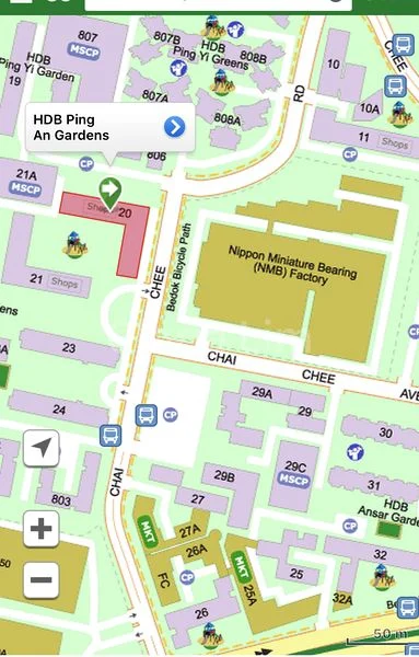Common Room (HDB) for Rent in  20 Chai Chee Road - Image 1