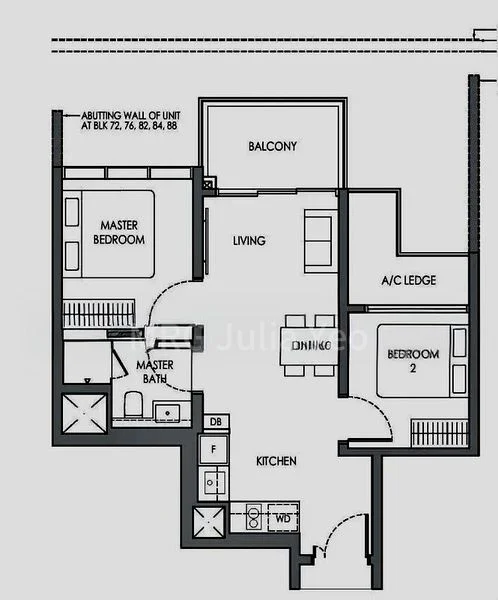 2 Bed Condo for Rent in  Sengkang Grand Residences - Image 11