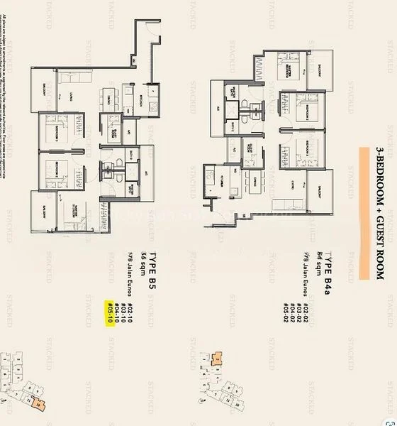 3 Bed Condo for Rent in  The Navian - Image 5