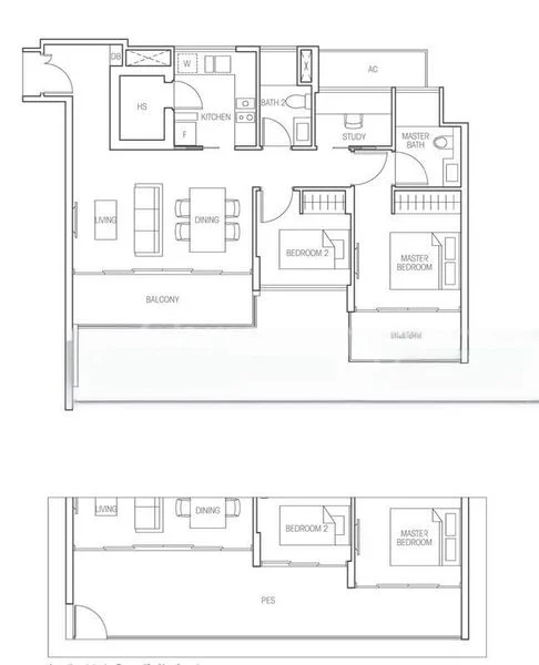 2+1 Bed Condo for Sale in  Bartley Residences - Image 19