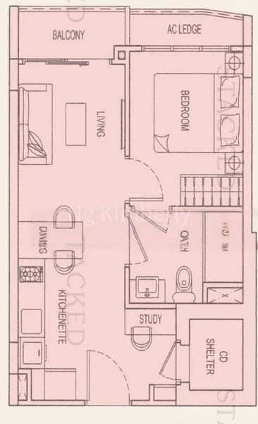 1 Bed Condo for Sale in  Cardiff Residence - Image 7