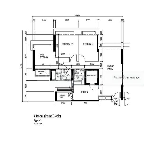 4 Room (4A) HDB for Sale in  61C Strathmore Avenue - Image 7