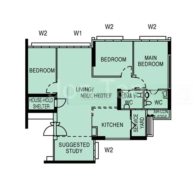 5 Room (5I) HDB for Sale in  406B Northshore Drive - Image 9