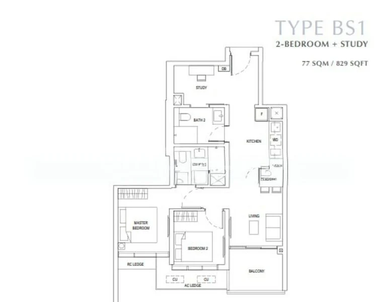 2 Bed Condo for Rent in Newport Residences / Newport Tower - Image 15