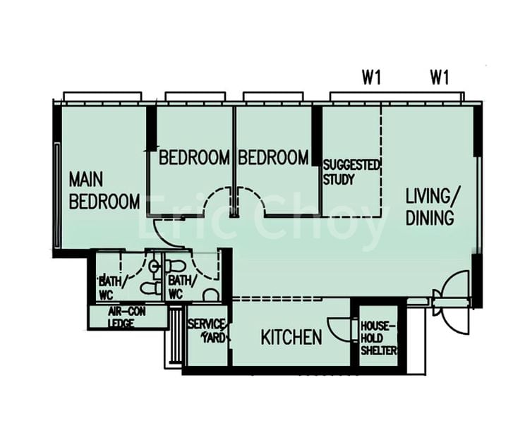 5 Room (5I) HDB for Rent in  234B Sumang Lane - Image 16