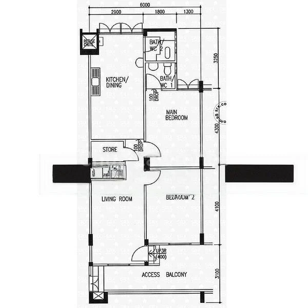 Common Room (HDB) for Rent in  101 Hougang Avenue 1 - Image 7