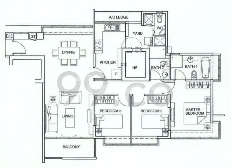 Common Room (Condo) for Rent in  Scenic Heights - Image 10