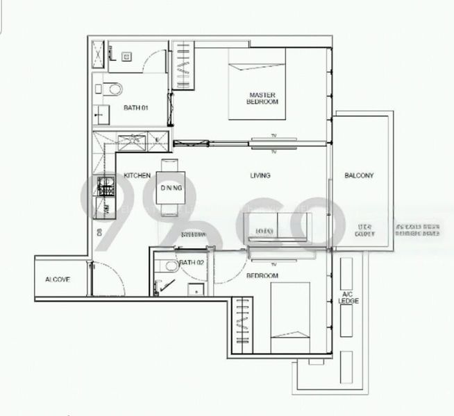 2 Bed Condo for Sale in  6 Derbyshire - Image 7