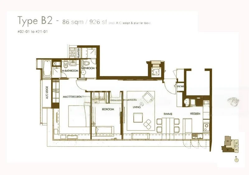 2 Bed Apartment (Condo) for Rent in  2 RVG - Image 13