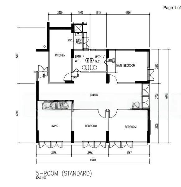 5 Room (5I) HDB for Sale in  12 Dover Close East - Image 19