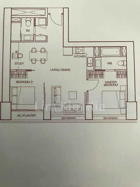 2 Bed Condo for Rent in  The Sail @ Marina Bay - Image 8