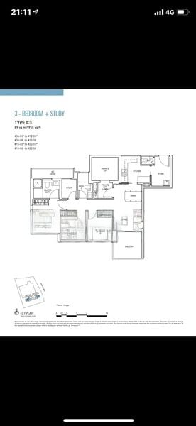 2 Bed Condo for Rent in  Eastern Lagoon - Image 10