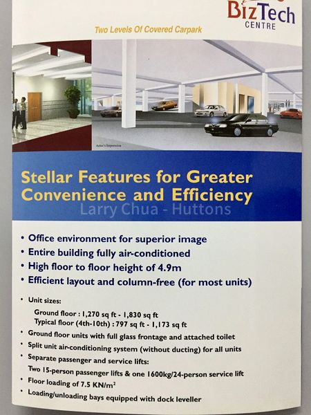 Factory / Workshop (B2) for Sale in Biztech Centre - Image 2