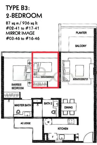Room (Condo) for Rent in  The Minton - Image 10