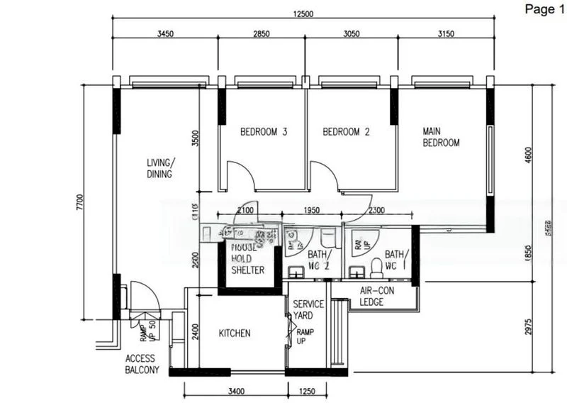 4 Room (4A) HDB for Sale in  261C Punggol Way - Image 11