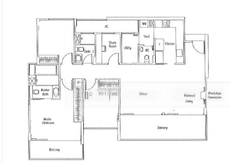 3 Bed Apartment (Condo) for Rent in  Waterscape At Cavenagh - Image 7