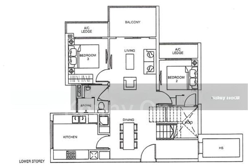 3 Bed Apartment (Condo) for Rent in  Novena Regency - Image 5